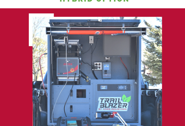 Go Green with TrailBlazer Mobile Enclosure Hybrid Option