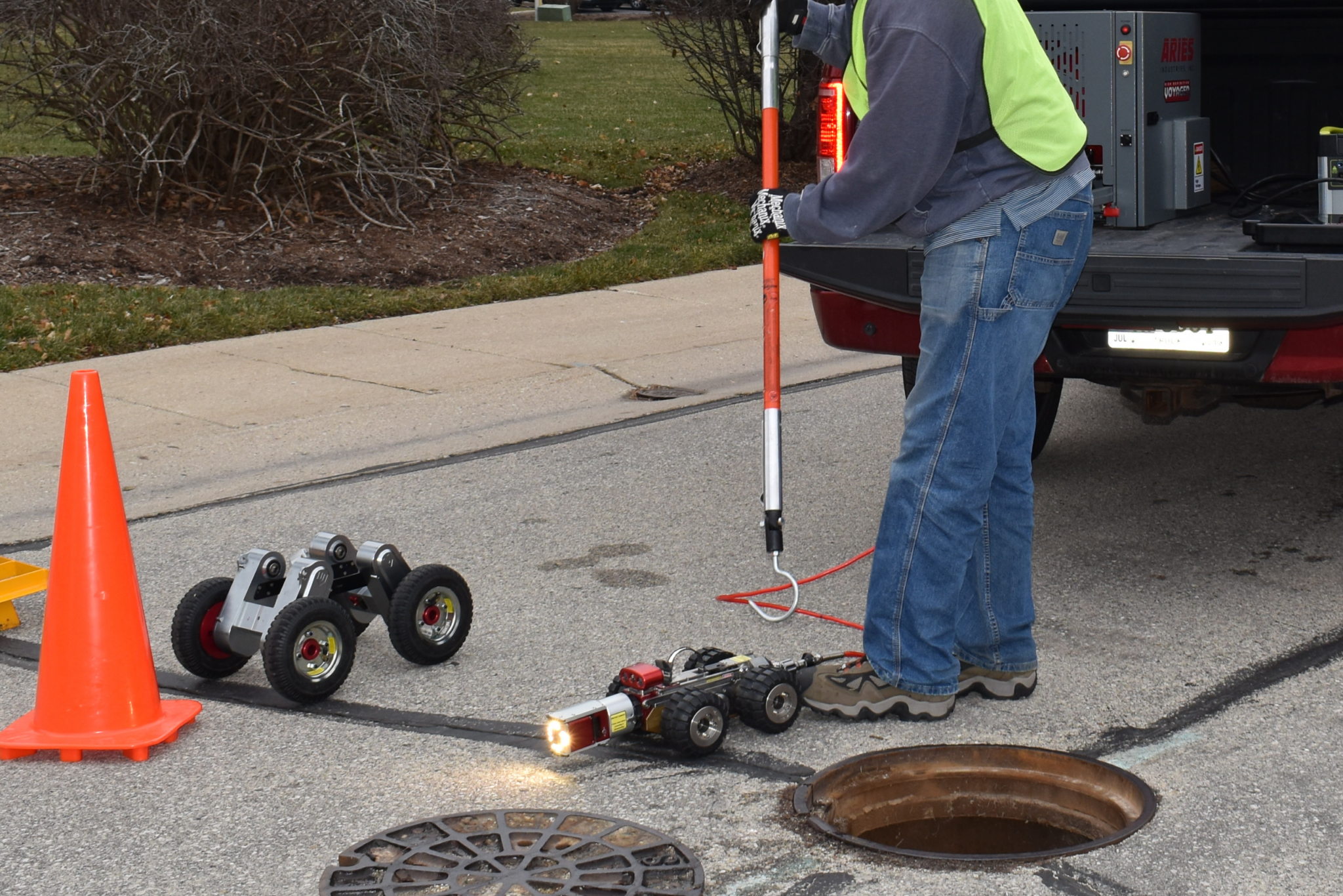 Mobile Voyager™ HD Mainline Inspection System | Aries Industries
