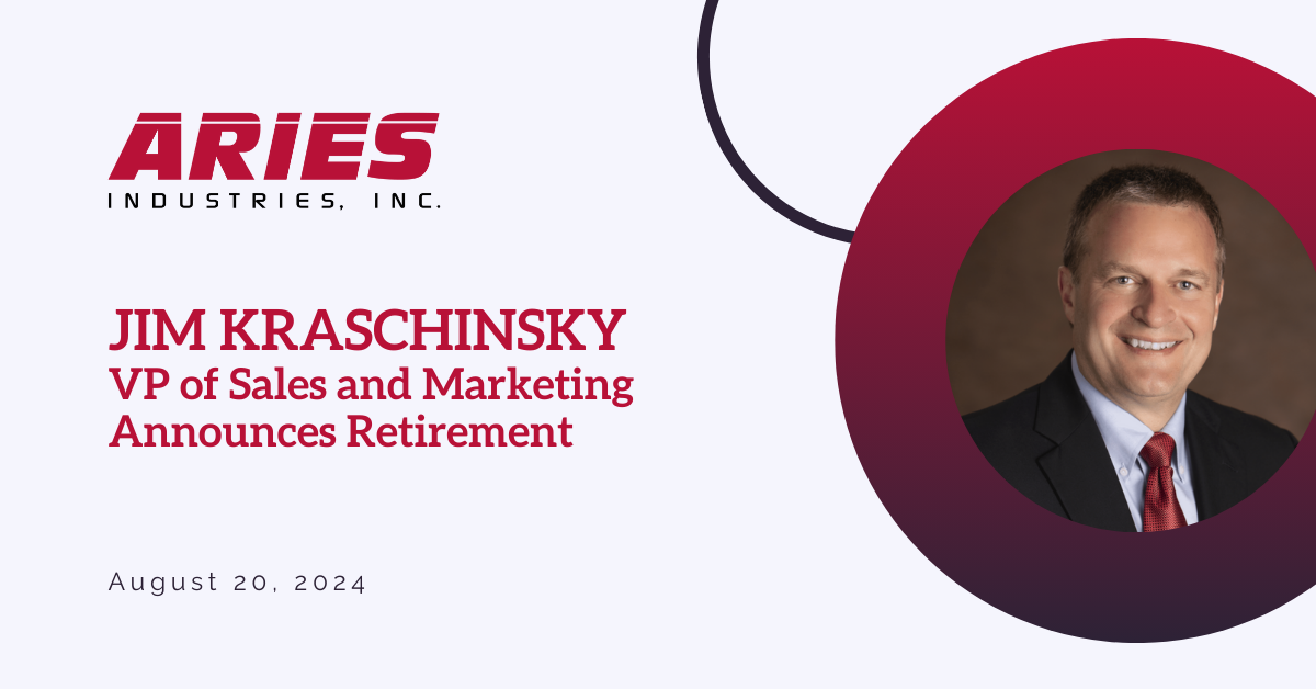 Aries industries executive jim kraschinsky announces retirement