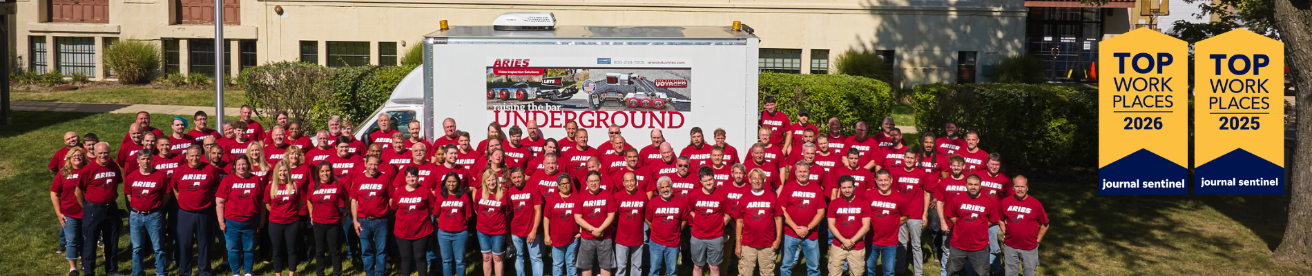 Aries Industries Earns Top Workplaces Award for Second Consecutive Year